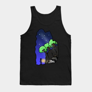 Journey inside a cave Tank Top